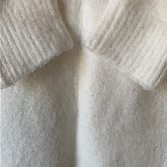 Crewneck Knit Dress, Small, White red navy - Picture 4 of 11